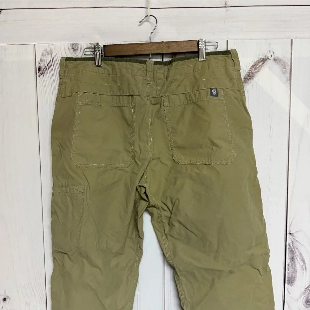 The North Face Men’s Pants 36‎ Khaki/Olive Stretch Canvas EUC